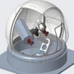 Twin Saddle EQ8 3m Dome