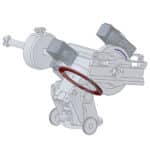 Worm Shroud Seal kit for EQ8 or EQ8 R 3